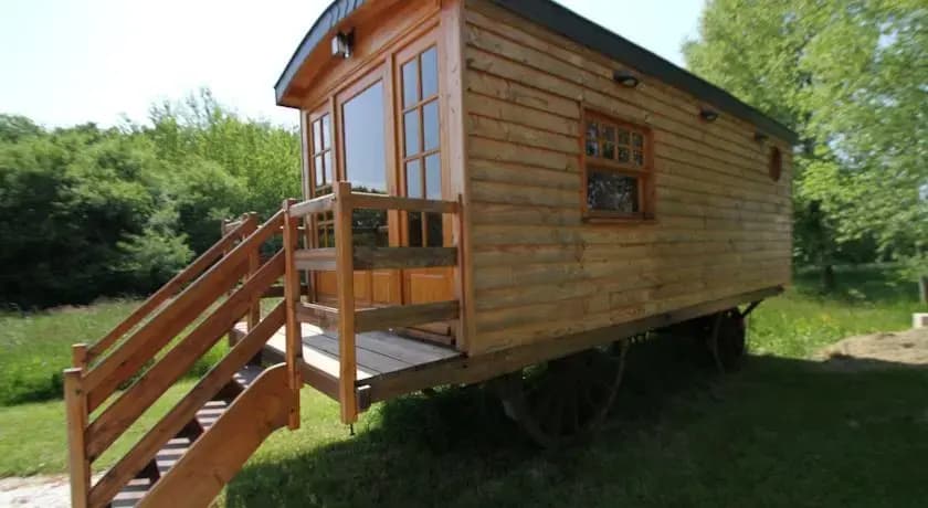 Roulotte-Cabane de la Vallette - Photo 4