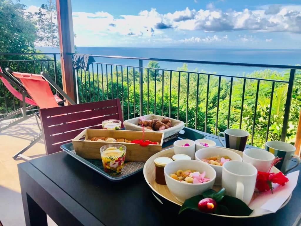 Magnifique Villa Bauhinia, Piscine vue mer - Miniature 8