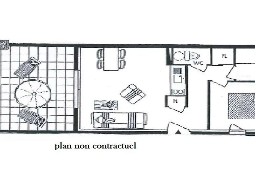 Appartement Le Lavandou, 2 pièces, 4 personnes - FR-1-251-292 - Photo 1
