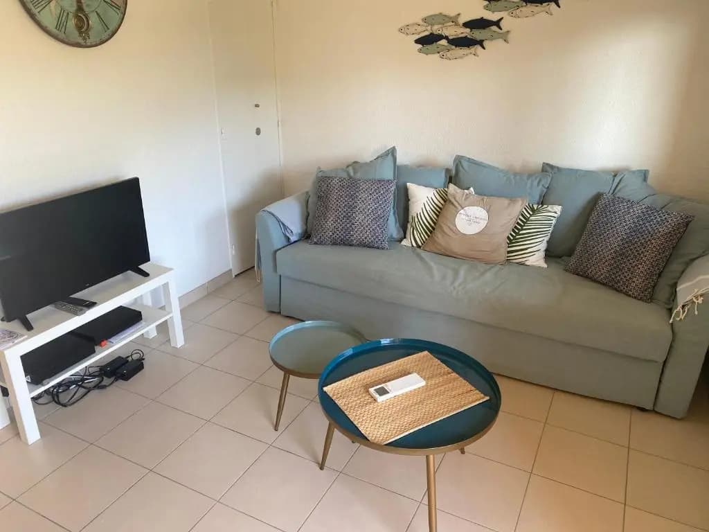 Golfe St Tropez Magique T2 duplex vue mer piscine, garage - Miniature 8