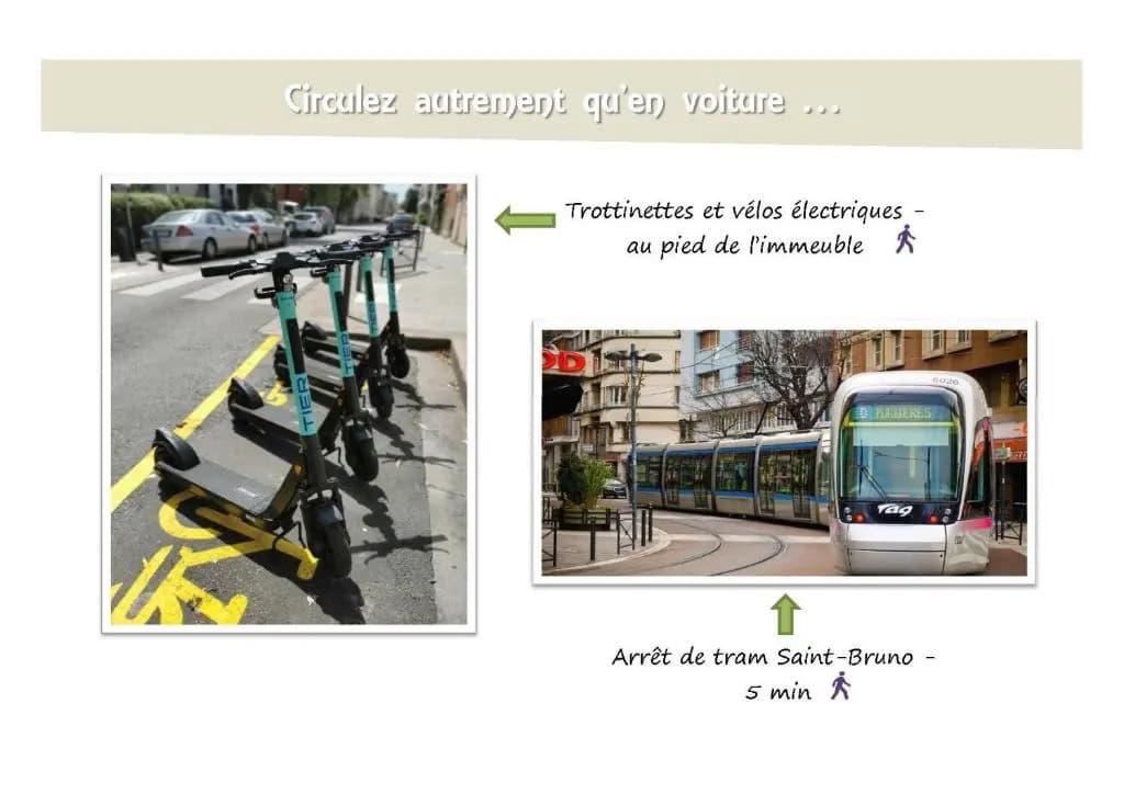 Le 62 - Spacieux T2 - Garage Gratuit, Jardin, Tram - Miniature 8