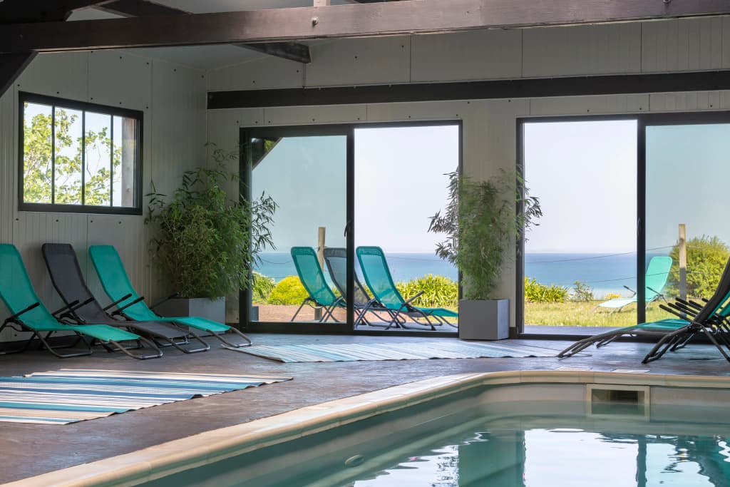 Les maisons de la Métairie du Vauhariot-Piscine Couverte et Vue Mer-Résidence Hôtelière - Photo 5