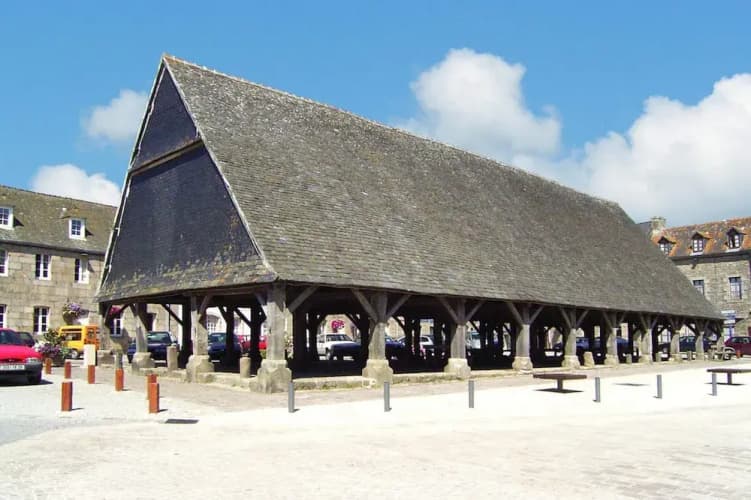 Fisherman's House in Brittany by the Sea