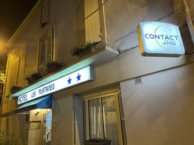 Contact Hôtel les Platanes Villeneuve sur Lot Centre