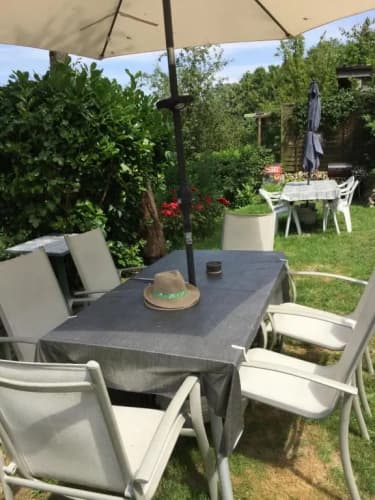Spacieux appartement jardin, BBQ, vue sur mer, Trouville