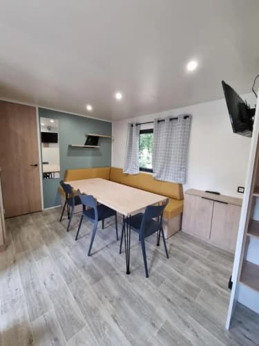 Mobil Home XXL2 4 chambres - Camping Bordeaux Lac