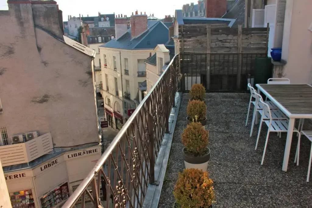 Duplex 3 chambres, 8 personnes avec terrasse centre de Blois - Photo 1