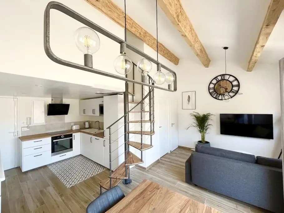 Duplex Centre Ville - 50m de la Plage - Clim - Garage - Netflix - Photo 1