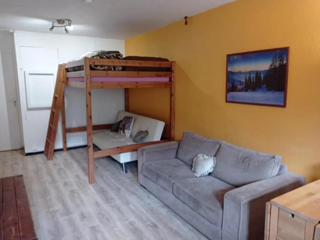STUDIO en PLEINE MONTAGNE AVEC VUE SUR MARMOTTES - Photo 1