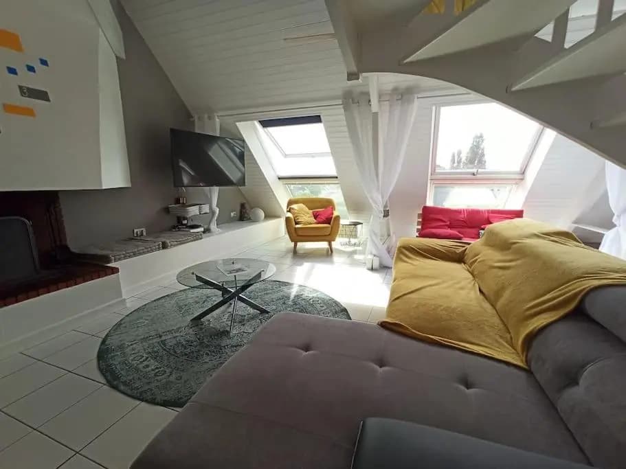 Superbe Loft 90m² Proche Parc Expo Nantes (6p) - Photo 1