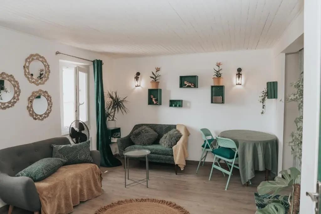 Grand studio, vue mer centre ville carte parking - Photo 1