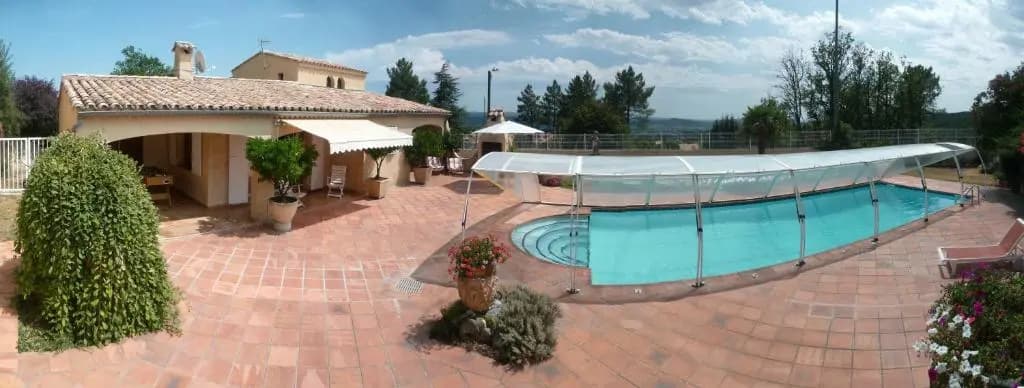 Villa Lazuel, piscine privative chauffée, vue panoramique et jardin clos - Photo 1